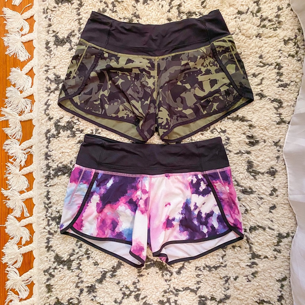 Lululemon Speed Shorts Bundle